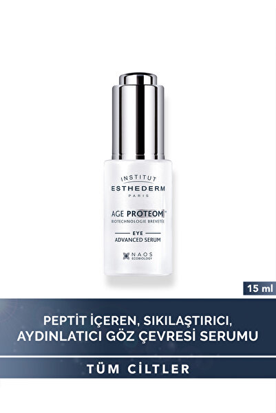 Institut Esthederm Age Proteom Eye Advanced Serum Peptit İçeren, Sıkılaştırıcı, Aydınlatıcı Göz Çevresi Serumu 15 ml