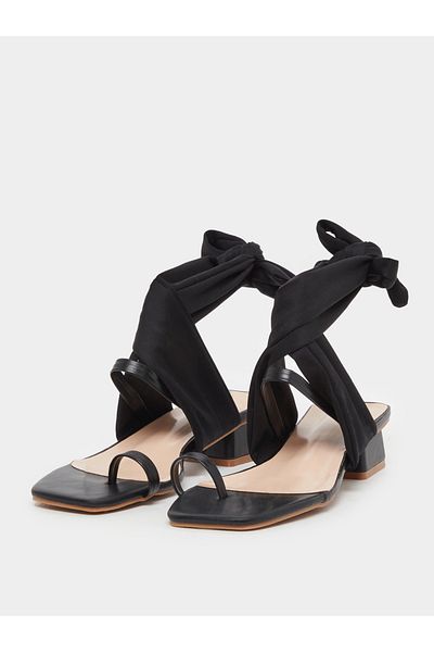 Styli Strappy Block Heel Sandals