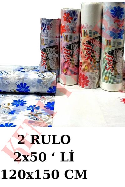 Kent Pazarı 100 Pieces Nylon Horse Table Cloth Patterned Hygienic 120X150 cm 2 Rolls