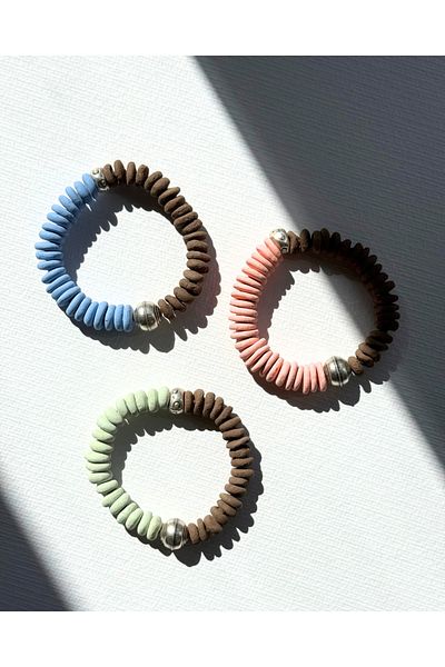 L´Atelier des Perles Terre Earth Beaded Bracelet