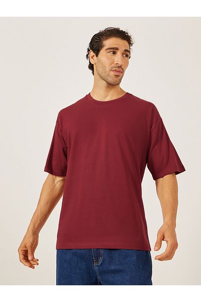 Styli Back Graphic Print Jersey Oversized T-Shirt