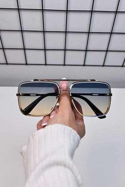 LOOKUP NEW 58 Ekartman Metal Steel Square Women Unisex Men Uv400 Protection Sunglasses