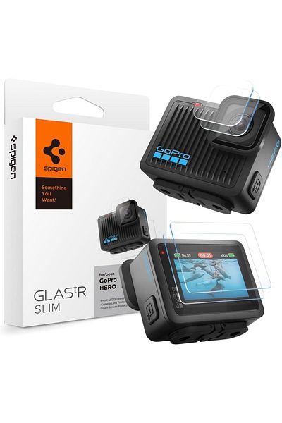 Spigen GLAStR Slim for GoPro Hero 4K Screen Protector 2 PACK
