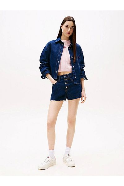 Tommy Jeans Tommy Hilfiger női kék farmer rövidnadrág