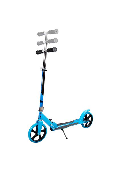 ACTION ONE Trotineta Pliabila Nitro Blue, cu cric, roti 200 mm, albastru