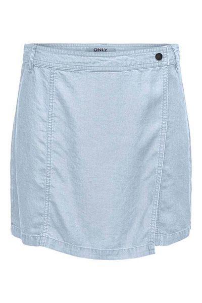 ONLY Fusta pantaloni scurți albastru cu talie mijlocie pentru femei - 15337934