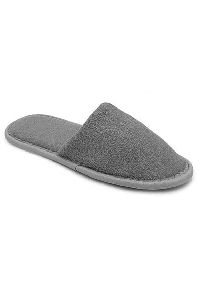 OEM Hotel Slippers Model Praga – Gray Color, 5 Mm Thick Sole, Universal Size. Set 10 Pcs