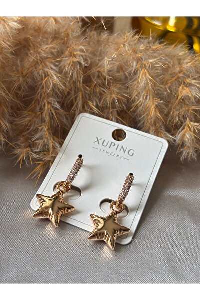 shop Gold Balloon Star Earrings