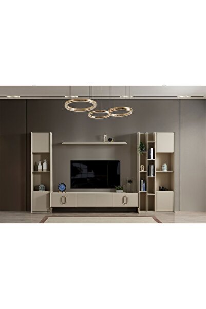 Doressa Nacco Kitaplıklı Tv Ünitesi