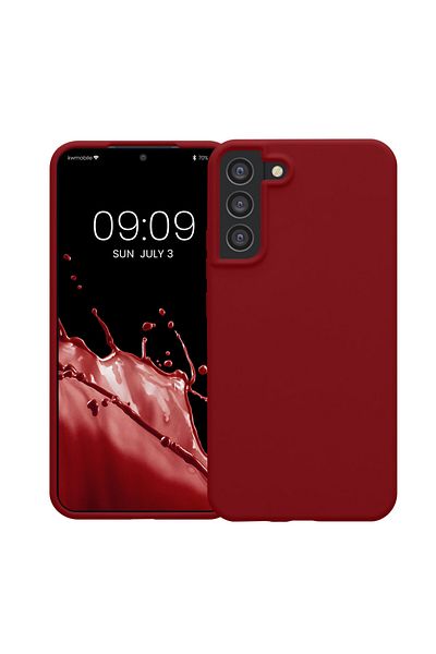 KWmobile Case For Samsung Galaxy S22 Plus, Cherry Blossom, Silicone, 56761.209