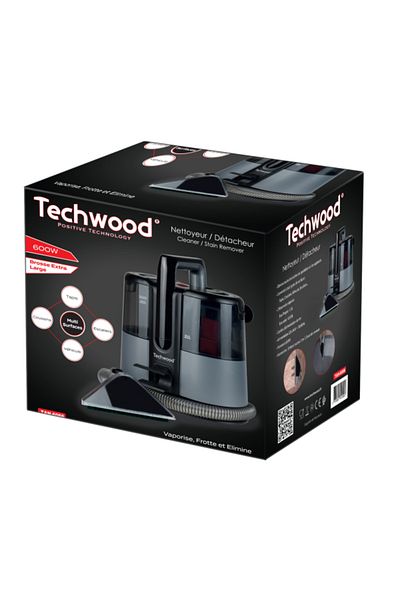 Techwood Vacuum cleaner with washing for carpets, sofas, steam cleaner Techwood TAN-6066, 600W