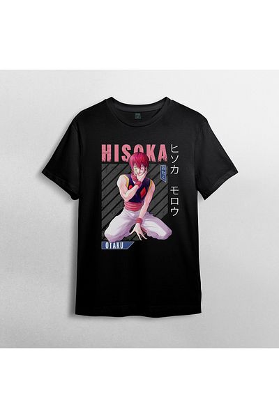 Pixxa Μπλουζάκι Hunter X Hunter Hisoka Unisex 100% βαμβακερό με λαιμόκοψη μοντέλο 5