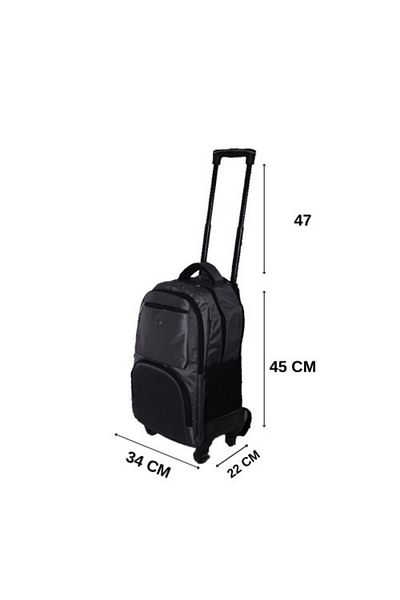 MGV Cabin Size 4 Wheel Backpack with Rickshaw Sr02