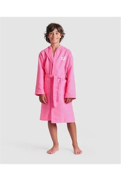 ARENA ZEAL JR ROBE/ΣΚΟΤΩΜΑ ΡΟΖ-ΛΕΥΚΟ ΠΑΙΔΙΚΟ ΜΠΑΝΙΟ