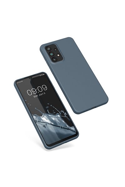 KWmobile Carcasă pentru Samsung Galaxy A33 5g, silicon, albastră, 57806.202