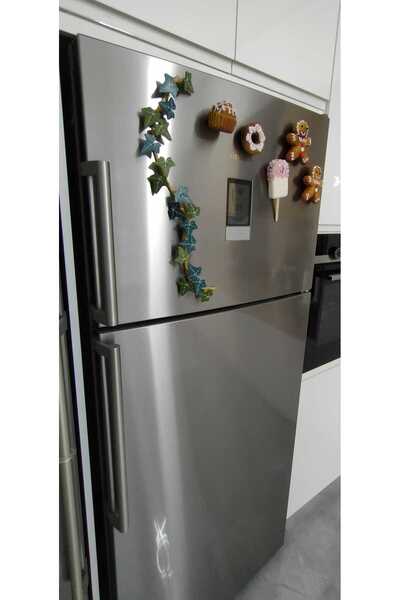 Store Manyetik Yapraklarla Kendi Dalını Yarat: Buzdolabı ve Metal Yüzey Süsü