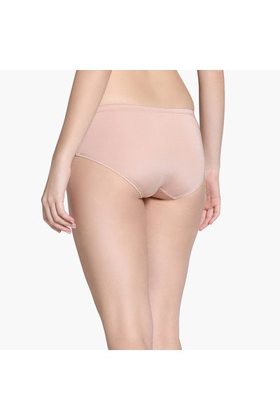 Zivame Zivame Panelled Bikini Briefs with Elasticated Waistband