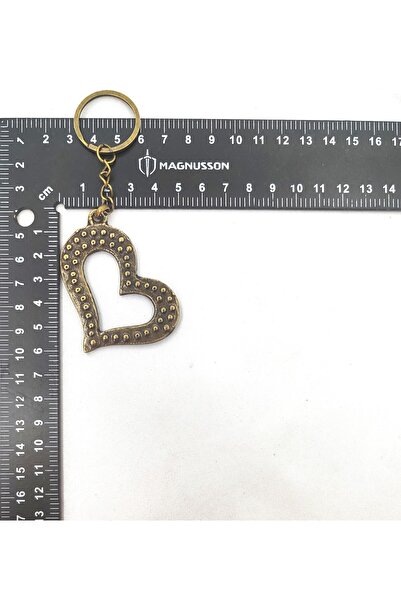 BONCADAS سلسلة مفاتيح على شكل قلب وحب