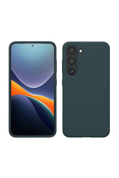 KWmobile Carcasă pentru Samsung Galaxy S23, silicon, albastră, 60273.202