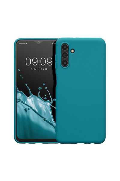KWmobile Carcasă pentru Samsung Galaxy A04s, silicon, albastră, 58921.57