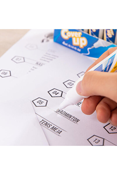 Deli سائل تصحيح أبيض E39293