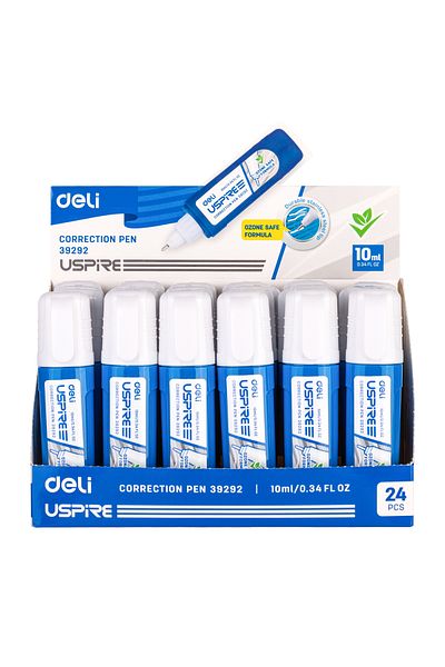 Deli Correction Fluid WHITE E39292