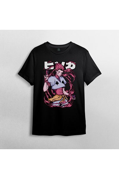 Pixxa Μπλουζάκι Hunter X Hunter Hisoka Unisex 100% βαμβακερό μπλουζάκι με λαιμόκοψη μοντέλο 12