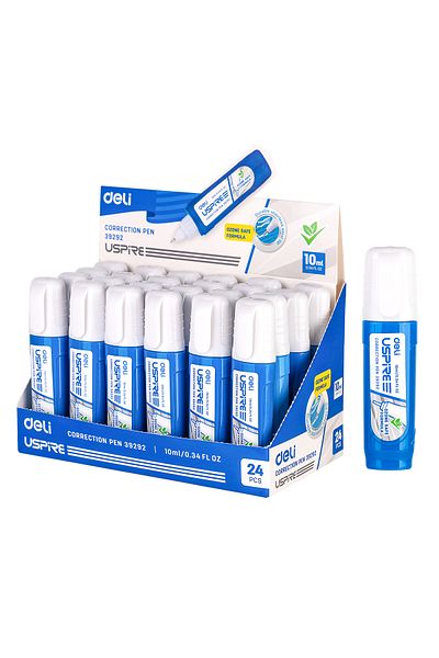 Deli Correction Fluid WHITE E39292