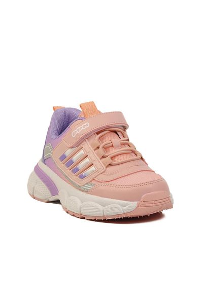 WALKWAY Powder Velcro Mesh Lightweight Girls' Sports Shoes 1897 F