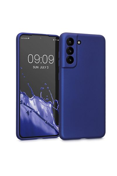 KWmobile Carcasă pentru Samsung Galaxy S21 Fe, silicon, albastră, 55485.64