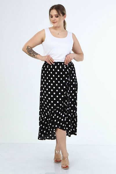MYLİNE Frilly Long Skirt