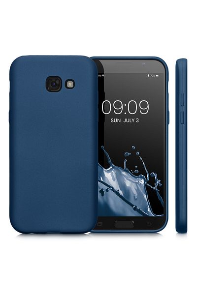 KWmobile Carcasă pentru Samsung Galaxy A5 (2017), silicon, albastră, 57526.64