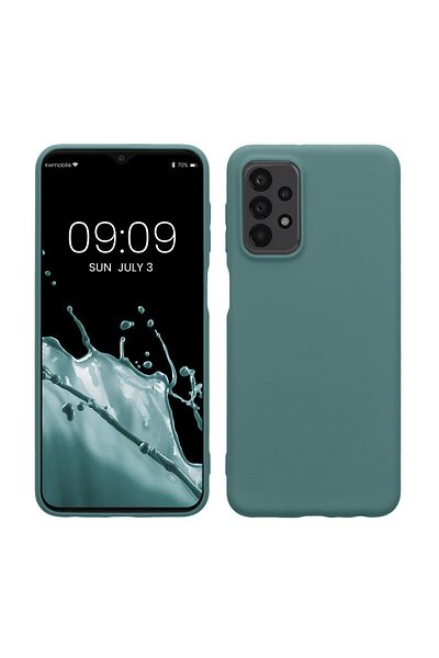 KWmobile Carcasă pentru Samsung Galaxy A23/Galaxy A23 5g, Albastră, Silicon, 57804.207