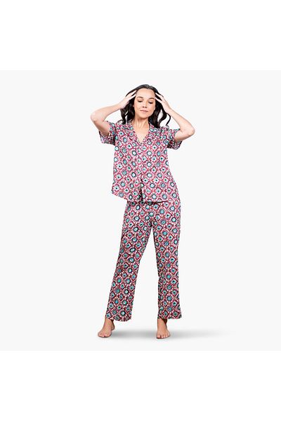 Aadaraya Printed Pyjama Set