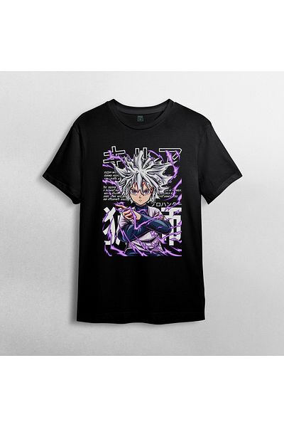 Pixxa Unisex Hunter x Hunter 100% βαμβακερό μπλουζάκι με λαιμόκοψη μοντέλο 8