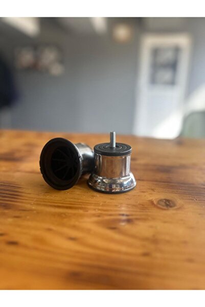 BUDAKMETAL38 Budak Metal 5 Cm Krom Metal Ayak 8 Adet ( Civatası M/8 -)
