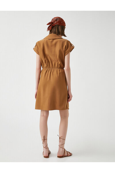 Koton Φόρεμα με κοντομάνικο τσέπη