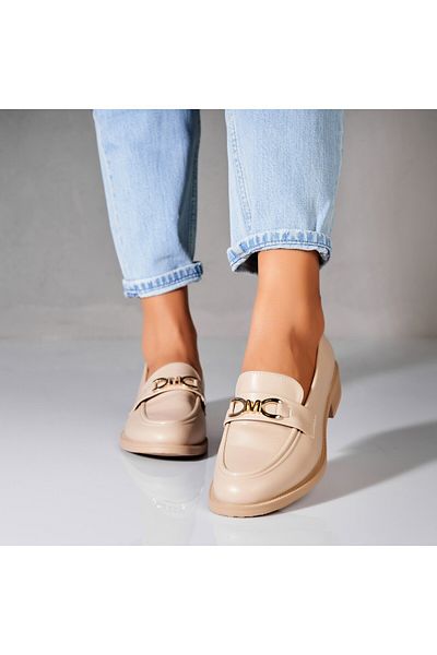 Joana Women's casual shoes Beige made of ecological leather Blaize