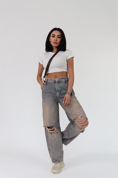 Zeo Basic JEAN SKATER FIT BEJ TINT RUPIT