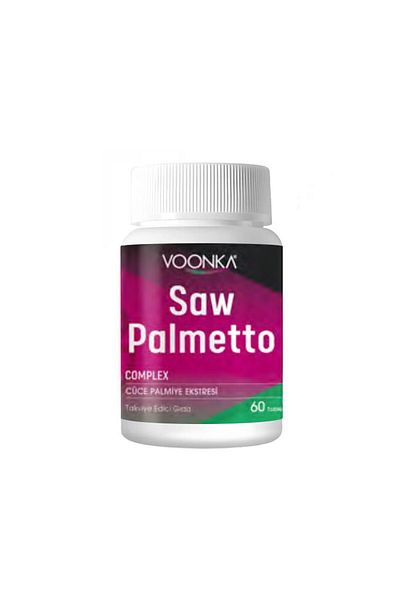 Voonka Saw Palmetto 60 Tablets - New Packaging