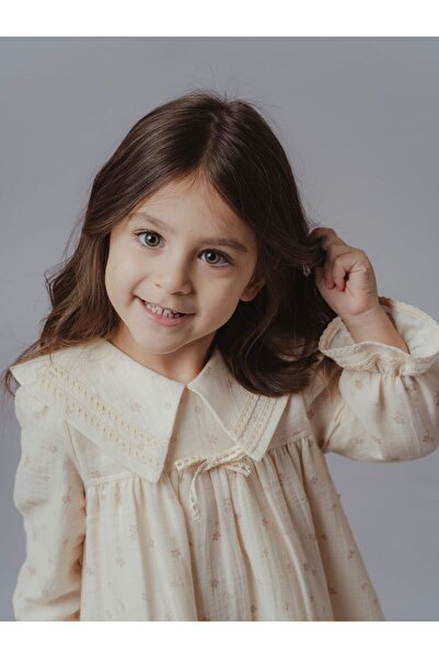 Cherrys Bebek Clover Muslin Dress