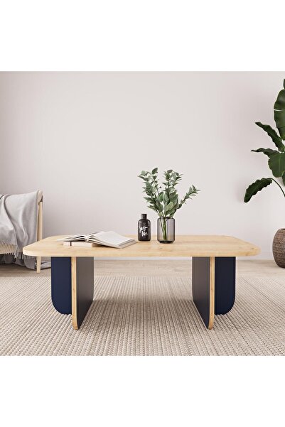 Bimossa Beca O4820 Orta Sehpa 100 Cm Safir Üst - Deep