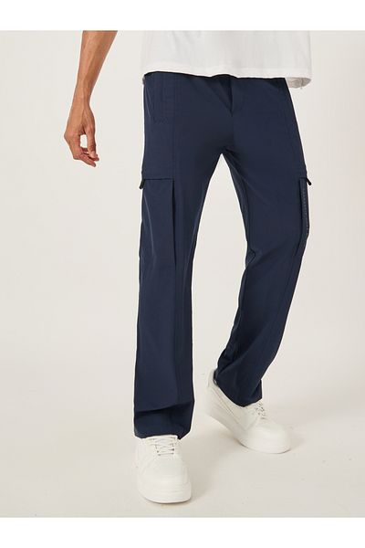 Fort Collins By Styli Mid Rise Straight Fit Track Pant with Drawstring