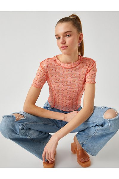 Koton Tricou cu mânecă scurtă