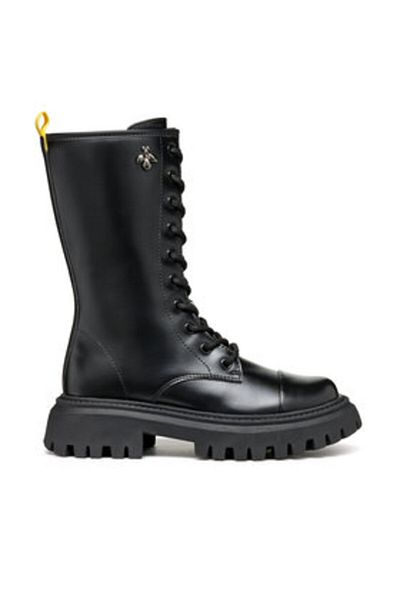 Geox girls' Trapper J46M6C-000CN black