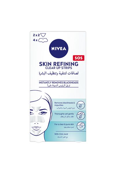 NIVEA Face Strips Skin Refining Clear-Up 6 pcs