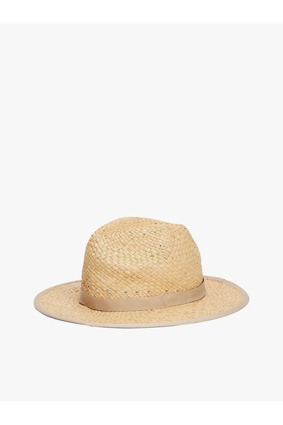 Tommy Hilfiger Women's Straw Fedora Hat