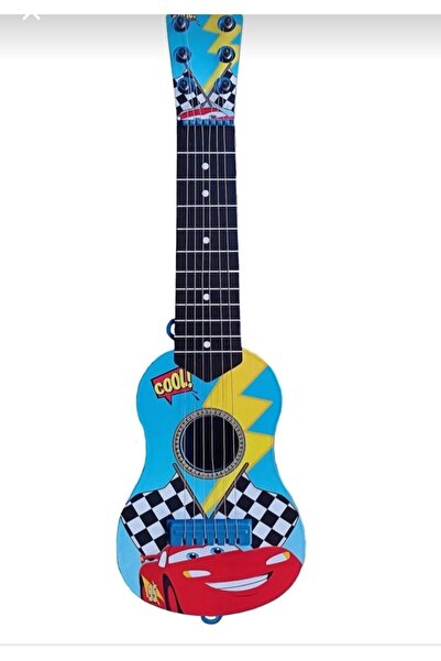 King Toys Oyuncak Altı Telli Kars Mavi Gitar 50 Cm