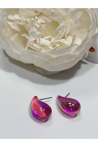 MFM STORE Sedefli Drop Model Earrings