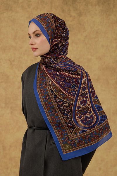 İpekhan İpekhan Μαλακό Σάλι Saks Khaki 3051-15